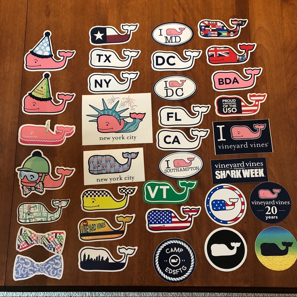 Vineyard Vines Stickers